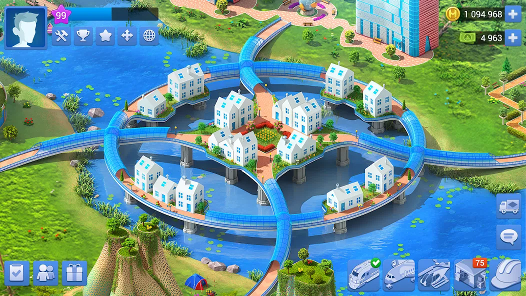 Megapolis: City Building Sim (Мегаполис)  [МОД Много денег] Screenshot 3