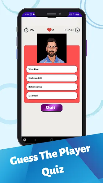 Cricket Quiz Game (Крикет Викторина Т20)  [МОД Меню] Screenshot 1