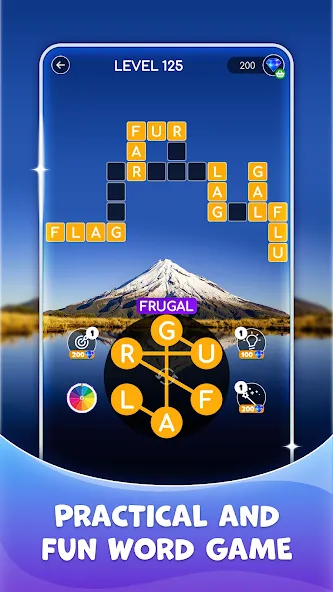 Calming Crosswords Word Puzzle  [МОД Все открыто] Screenshot 4