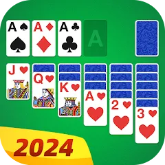 Взломанная Solitaire, Klondike Card Games  [МОД Много монет] - стабильная версия apk на Андроид