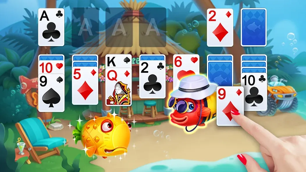 Solitaire  [МОД Menu] Screenshot 1