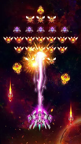 Space Shooter: Galaxy Attack (Спейс шутер)  [МОД Unlocked] Screenshot 3