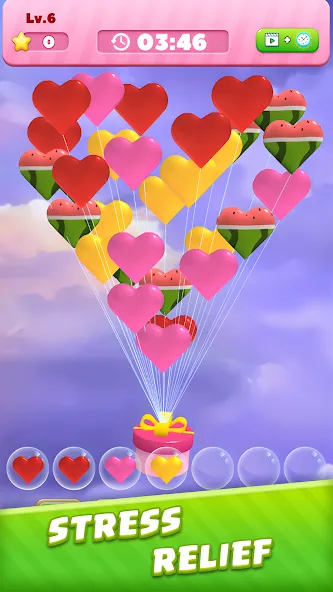 Bubble Burst：Match 3D  [МОД Много монет] Screenshot 5