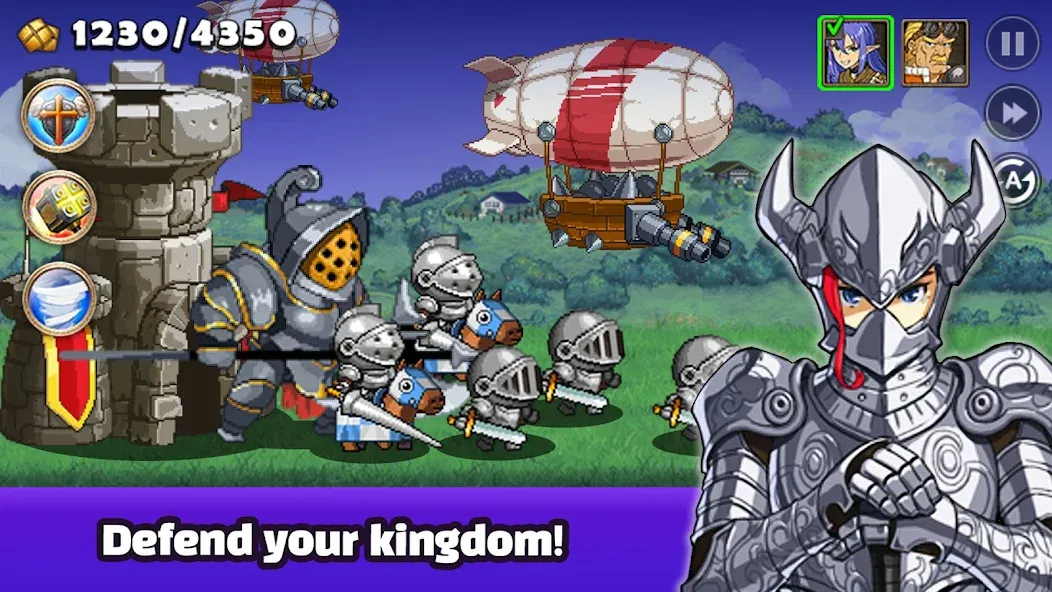 Kingdom Wars - Tower Defense (Кингдом Варс)  [МОД Много денег] Screenshot 4