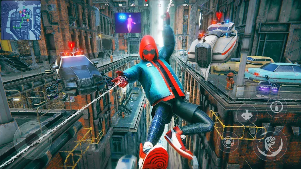 Super city Hero:Spider Game (Супер город Герой)  [МОД Все открыто] Screenshot 4