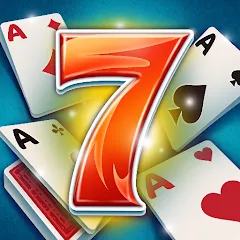 Скачать взлом 7 Solitaire (Солитер)  [МОД Mega Pack] - последняя версия apk на Андроид