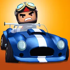 Скачать взлом Rev Heads Rally (Рев Хедс Ралли)  [МОД Mega Pack] - полная версия apk на Андроид