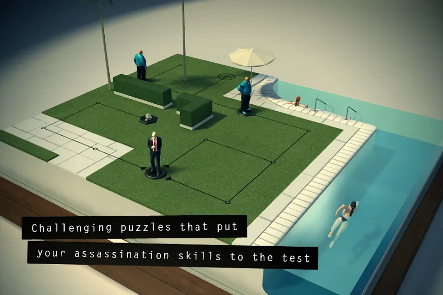 Hitman GO (Хитман ГО)  [МОД Mega Pack] Screenshot 2