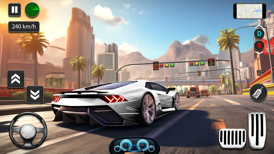 GT Car Stunt : Ramp Car Stunts (ДжиТи Кар Стант)  [МОД Unlimited Money] Screenshot 3