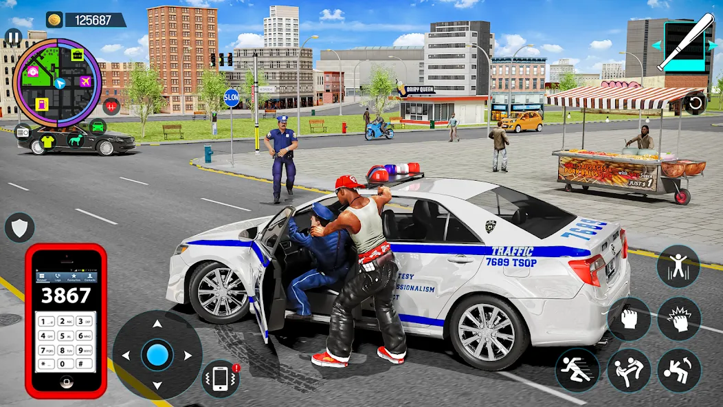 Gangster Mafia City Crime Game  [МОД Unlocked] Screenshot 3