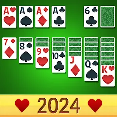 Взлом Solitaire Classic - 2024 (Солитер Классик)  [МОД Unlocked] - стабильная версия apk на Андроид