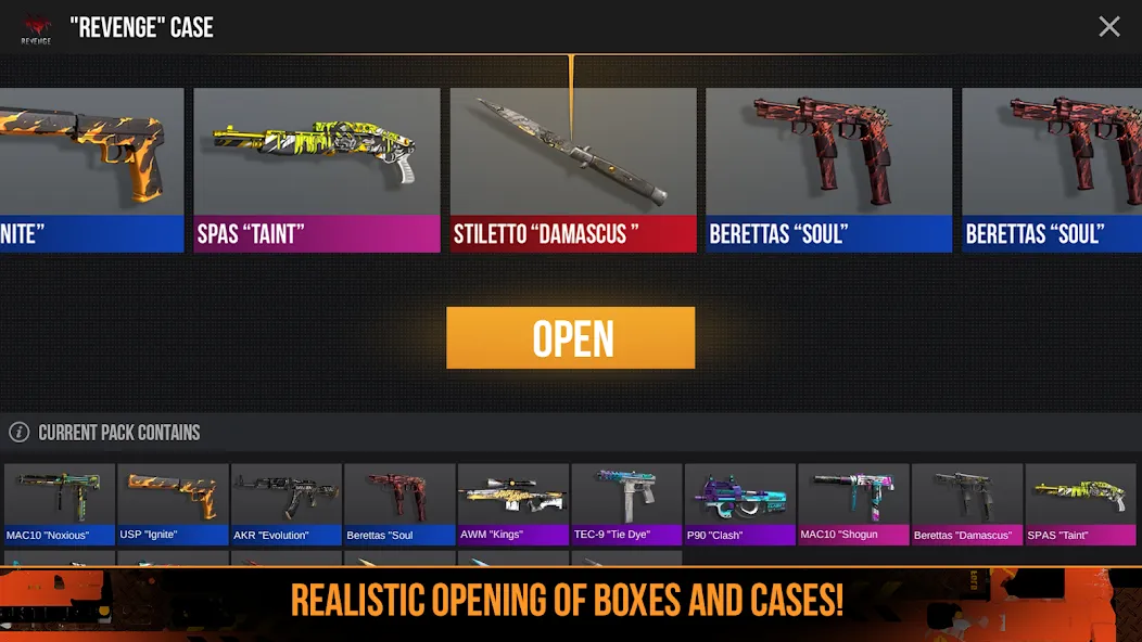 Case Opener: Skins Simulator  [МОД Menu] Screenshot 5