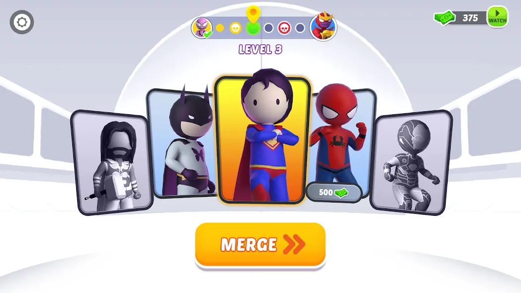 Stick Hero: Comic Superhero (Стик Хиро)  [МОД Все открыто] Screenshot 5