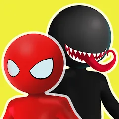 Взлом Stick Hero: Comic Superhero (Стик Хиро)  [МОД Все открыто] - последняя версия apk на Андроид