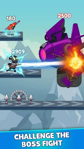 Stick Shooter: Battle Game (Стик Шутер)  [МОД Меню] Screenshot 3