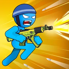 Взломанная Stick Shooter: Battle Game (Стик Шутер)  [МОД Меню] - стабильная версия apk на Андроид