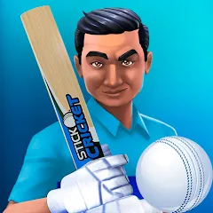 Взлом Stick Cricket Clash (тик Крикет Клаш)  [МОД Много монет] - последняя версия apk на Андроид