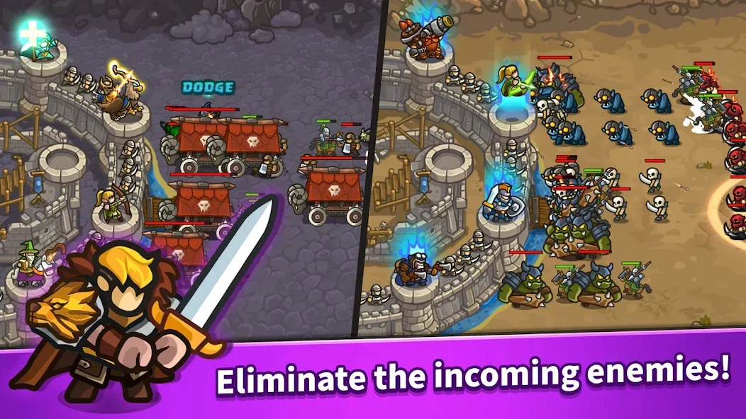 Idle Kingdom Defense (Айдл Кингдом Дефенс)  [МОД Много денег] Screenshot 1