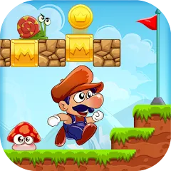 Скачать взломанную Super Bino Go:Adventure Jungle (Супер Бино Го)  [МОД Все открыто] - стабильная версия apk на Андроид