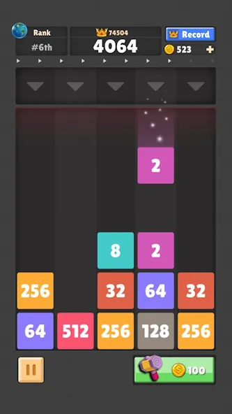 Drop The Number® : Merge Game (Дроп зе Намбер)  [МОД Много денег] Screenshot 2