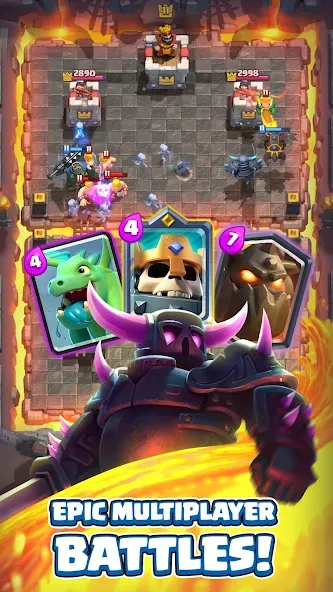 Clash Royale (Клаш Рояль)  [МОД Mega Pack] Screenshot 1