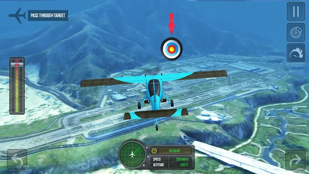 Flight Simulator - Plane Games  [МОД Бесконечные деньги] Screenshot 5