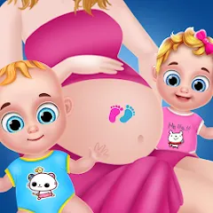 Взломанная Mom Babysitting Game  [МОД Unlocked] - последняя версия apk на Андроид