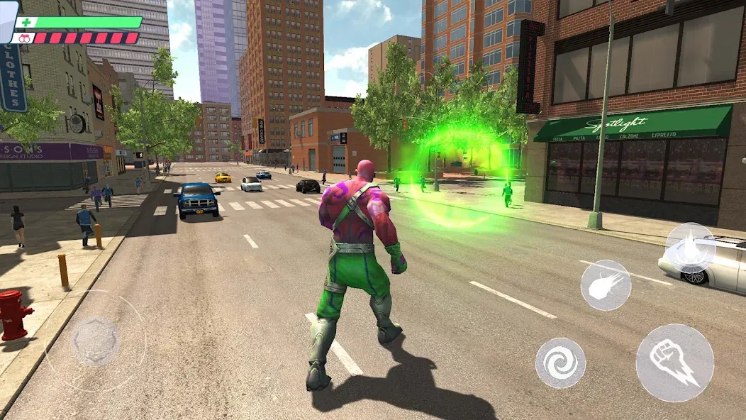 Super City Heroes:Super Battle (упер Герои Города)  [МОД Menu] Screenshot 1