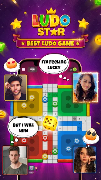 Ludo STAR: Online Dice Game (Лудо СТАР)  [МОД Unlocked] Screenshot 1