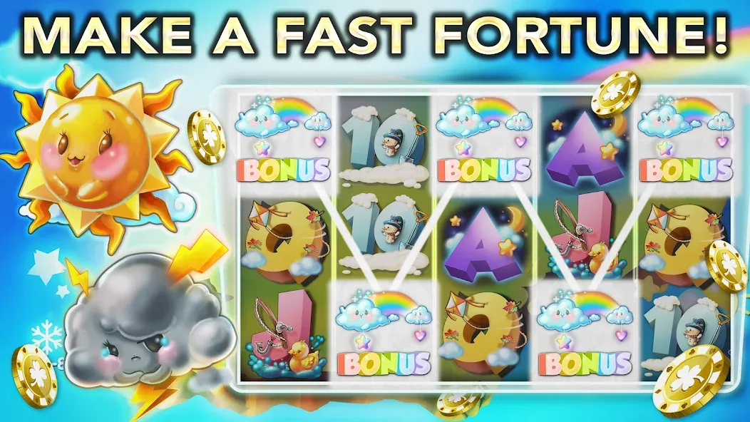 Fast Fortune Slots Games Spin  [МОД Unlimited Money] Screenshot 5