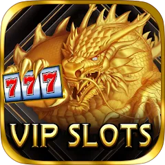 Взломанная VIP Deluxe Slots Games Offline  [МОД Все открыто] - полная версия apk на Андроид