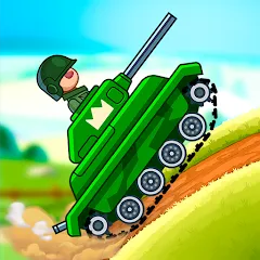 Скачать взломанную Hills of Steel (Хиллс оф Стил)  [МОД Menu] - полная версия apk на Андроид