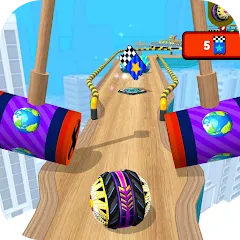 Взломанная Rolling Balls 3D (Гоинг Боллс 3Д)  [МОД Много денег] - стабильная версия apk на Андроид