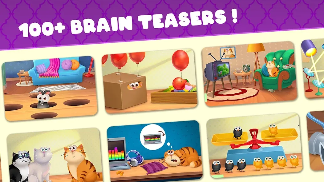 Brain quiz: Tricky puzzle  [МОД Много монет] Screenshot 1