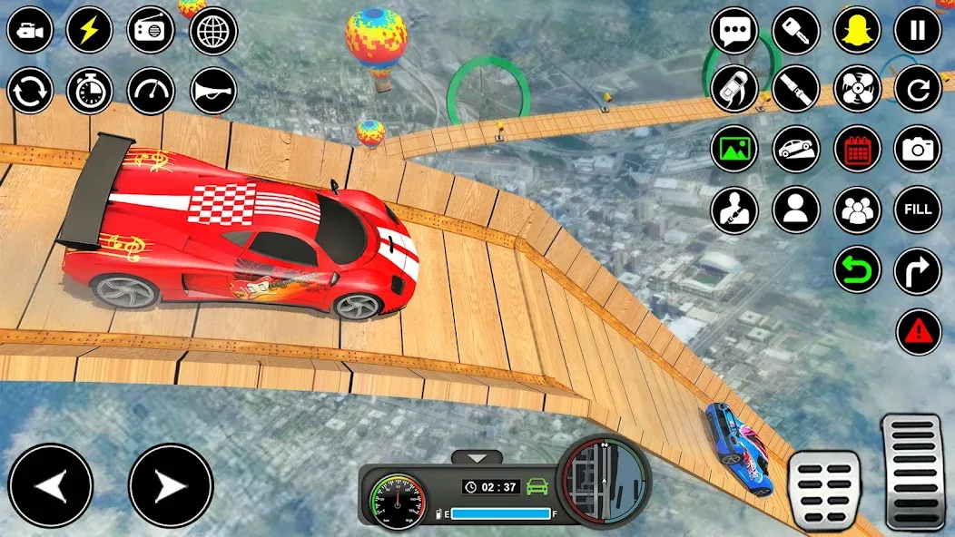 Crazy Ramp Car Stunt Master 3D (Крэйзи Рэмп Кар Стант Мастер 3Д)  [МОД Menu] Screenshot 5