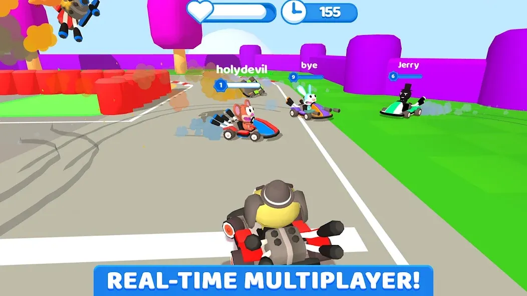 SmashKarts.io  [МОД Menu] Screenshot 1