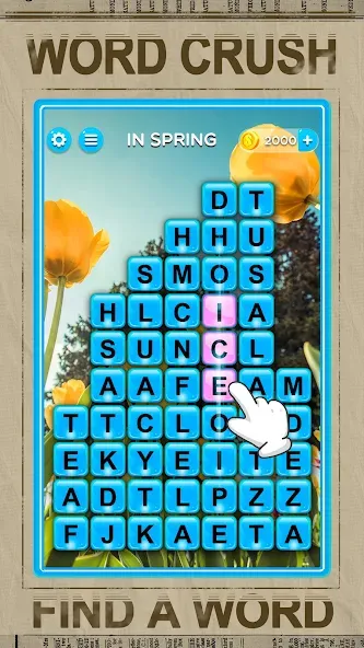 Word Crush - Fun Puzzle Game (Уорд Краш)  [МОД Бесконечные деньги] Screenshot 4