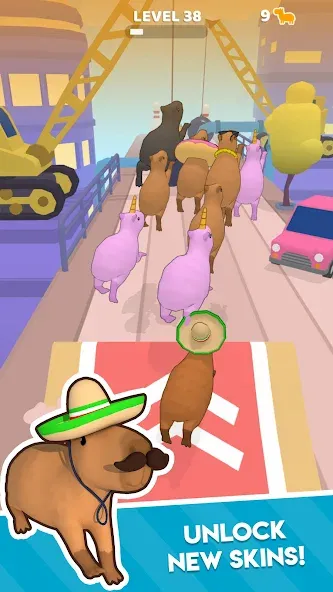 Capybara Rush (Капибара Раш)  [МОД Много монет] Screenshot 3