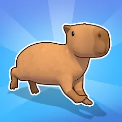 Взломанная Capybara Rush (Капибара Раш)  [МОД Много монет] - последняя версия apk на Андроид