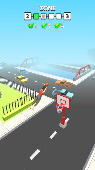 Flip Dunk (Флип Данк)  [МОД Бесконечные монеты] Screenshot 1