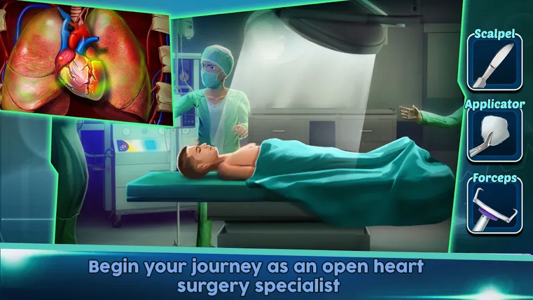 Surgery Doctor Simulator Games  [МОД Меню] Screenshot 1