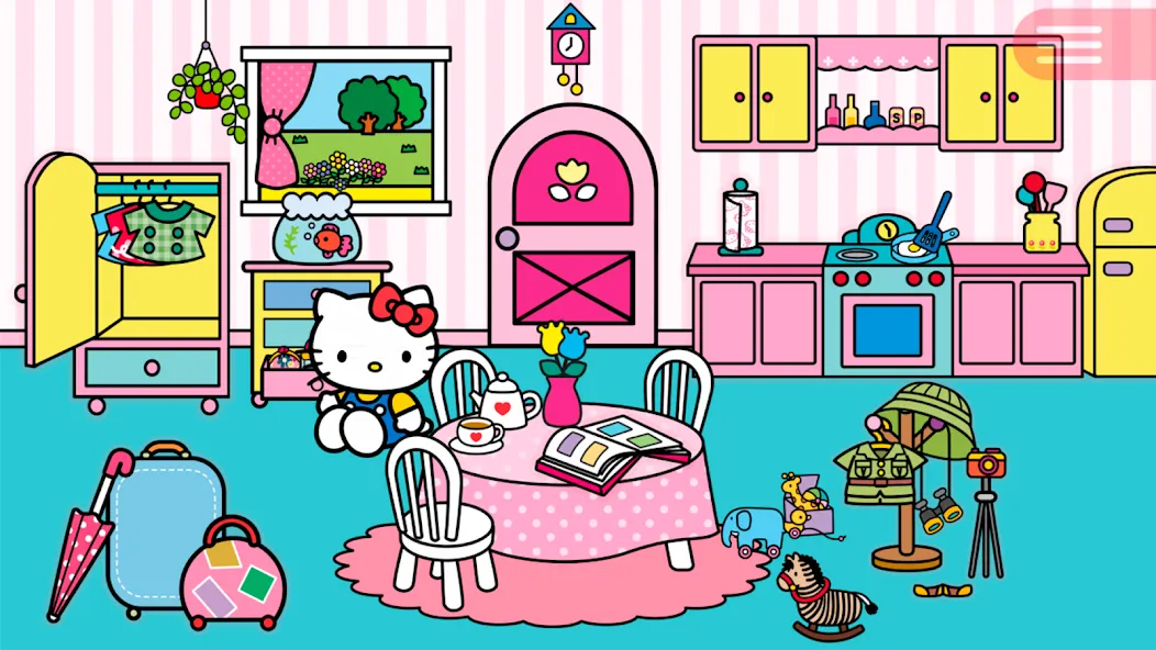 Hello Kitty Around The World  [МОД Menu] Screenshot 1