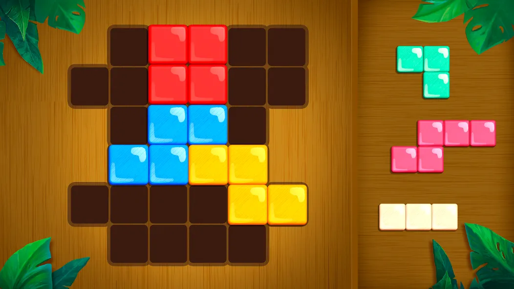 Block King - Brain Puzzle Game (Блок Кинг)  [МОД Много денег] Screenshot 1