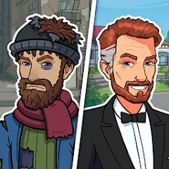 Взломанная Hobo Life: Business Simulator  [МОД Много денег] - последняя версия apk на Андроид