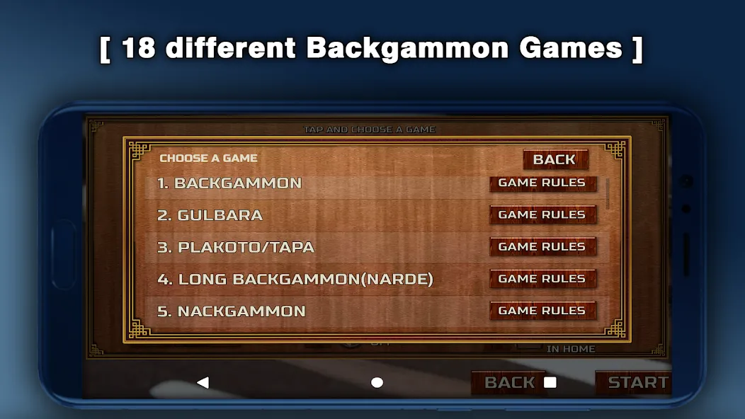 Backgammon - 18 Board Games  [МОД Mega Pack] Screenshot 2