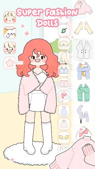 Lovely Doll : Dress Up Game (Лавли Долл)  [МОД Mega Pack] Screenshot 1