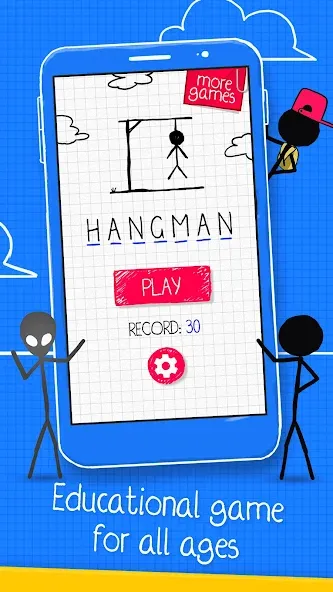 Hangman  [МОД Menu] Screenshot 4