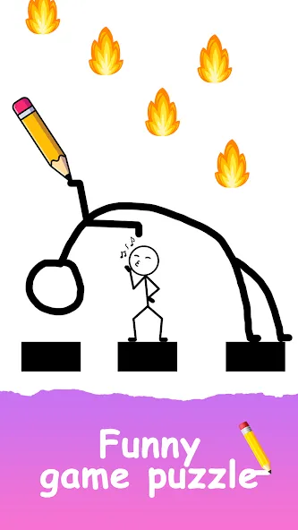 Save The Stick: Draw 2 Save (эйв Зе Стикман)  [МОД Menu] Screenshot 3