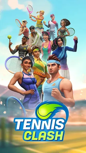 Tennis Clash: Multiplayer Game (Теннис Клаш)  [МОД Бесконечные деньги] Screenshot 4