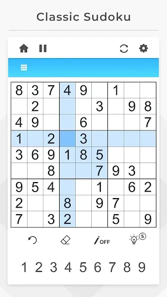 Sudoku - Offline Games  [МОД Меню] Screenshot 1